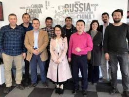 Group Photo with Turkish Customers
